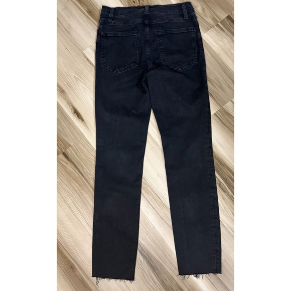 Marine Layer Jeans‎ Women's 26 Black Vintage Straight Raw Hem Stretch - Picture 12 of 12